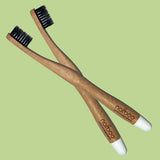 2 Natboo Toothbrushes. White + (another color)